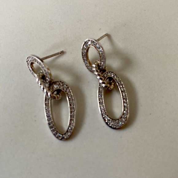 Chain link earrings - Picture 1 of 4